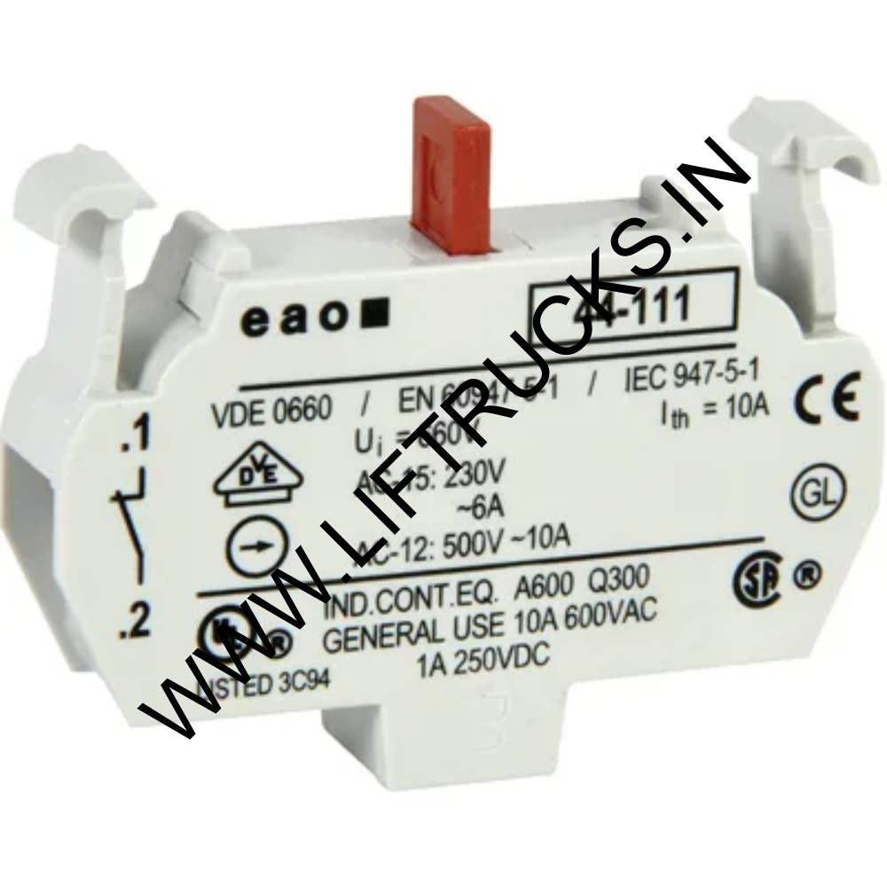 Emergencies rotary stop switch