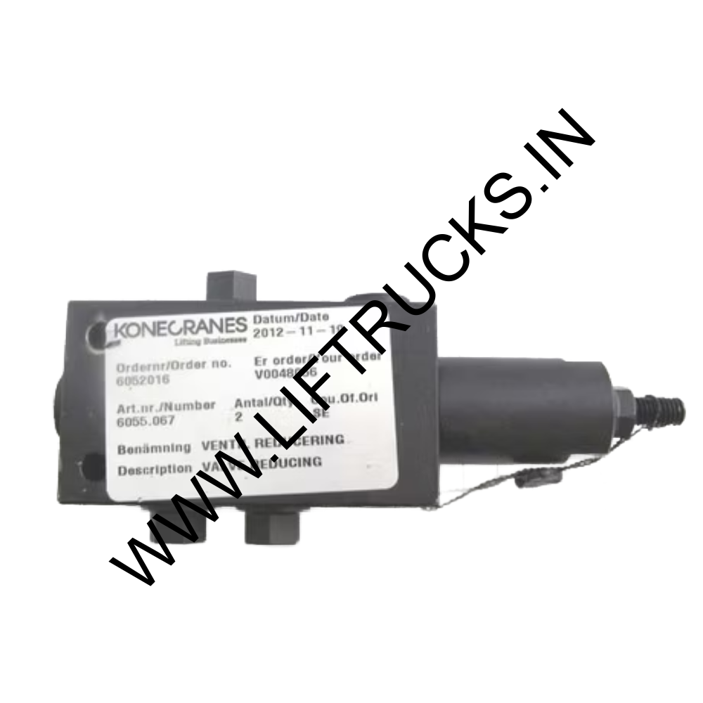 Reducing valve 46-150 bar