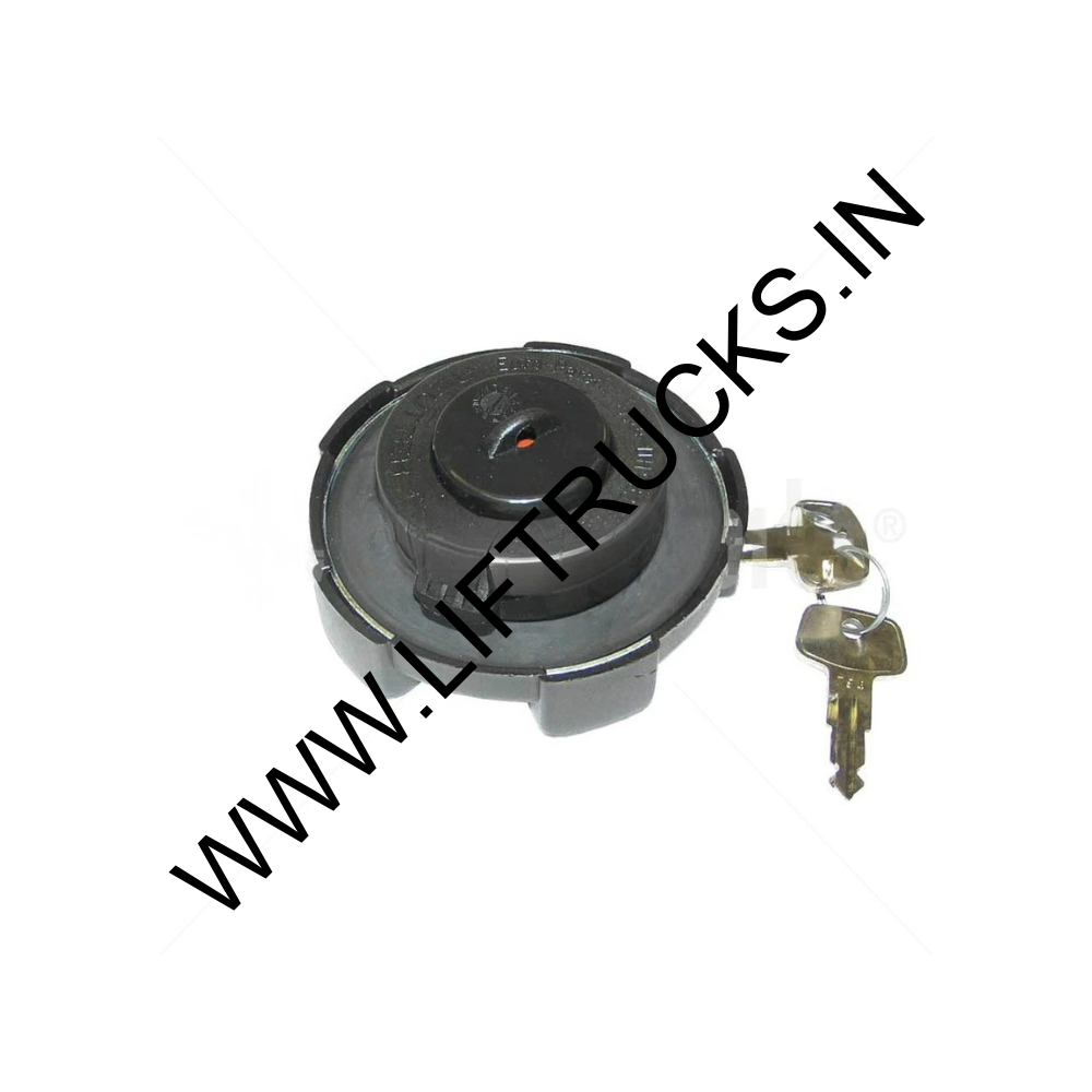 Fuel tank lockable cap