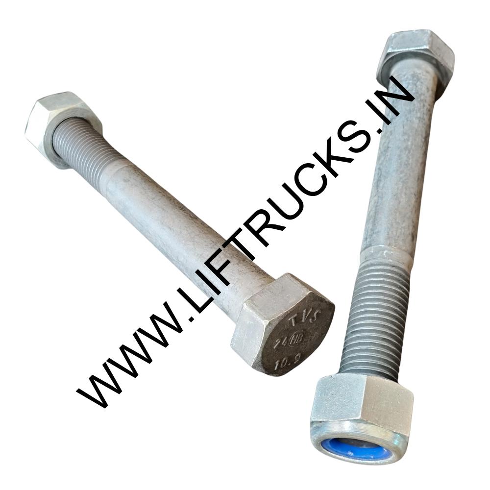 Steering cylinder mounting bolt,End to end 9.5 inch
