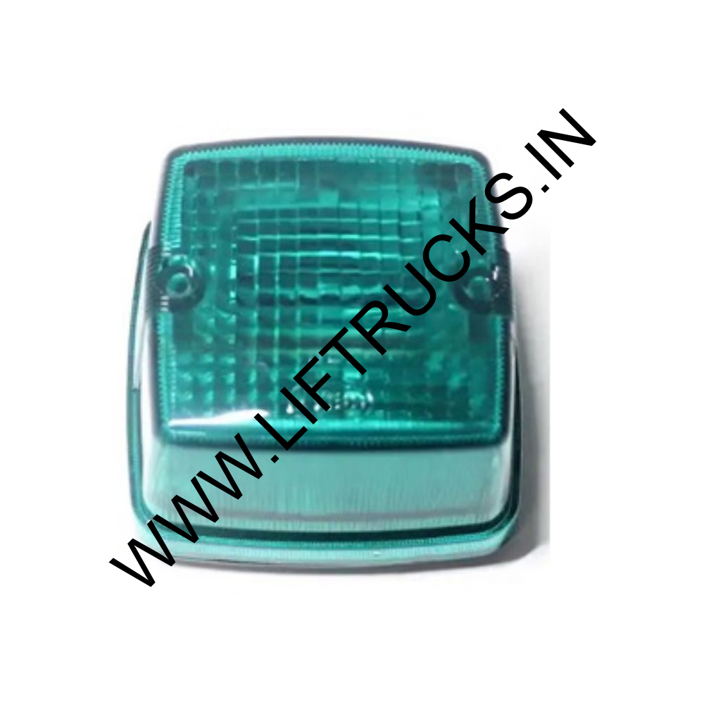 Twist lock indicator square light Green
