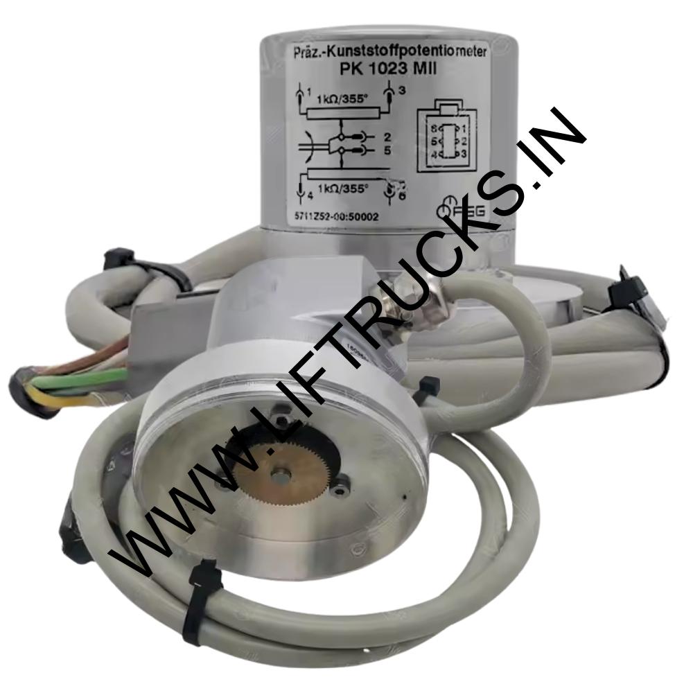 Length Sensor Potentiometer with 1Mtr cable 6 pin Deutsch connector