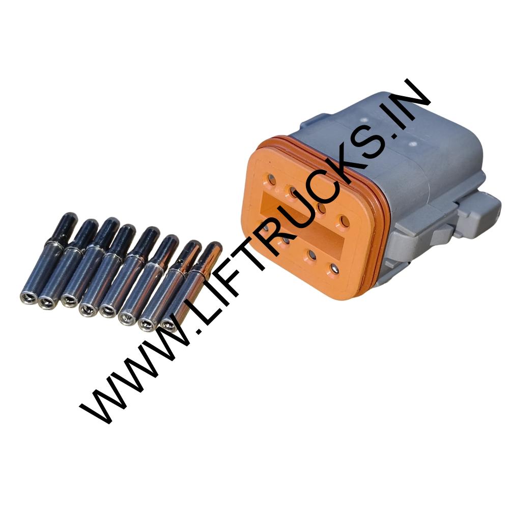 DRF VOLVO ENGINE DT CONNECTOR 8 PIN MALE