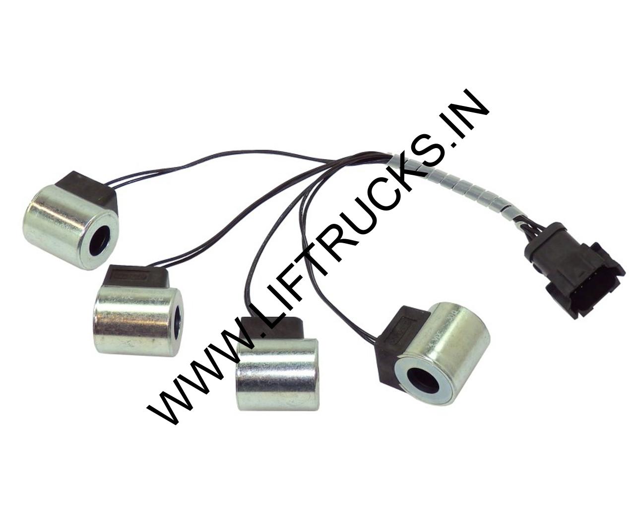 Cabin Manifold Pilot Valve Coil With Harness