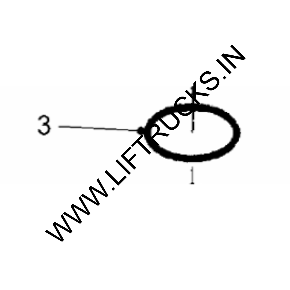 Injector O Ring Blue (Part CU3070137)
