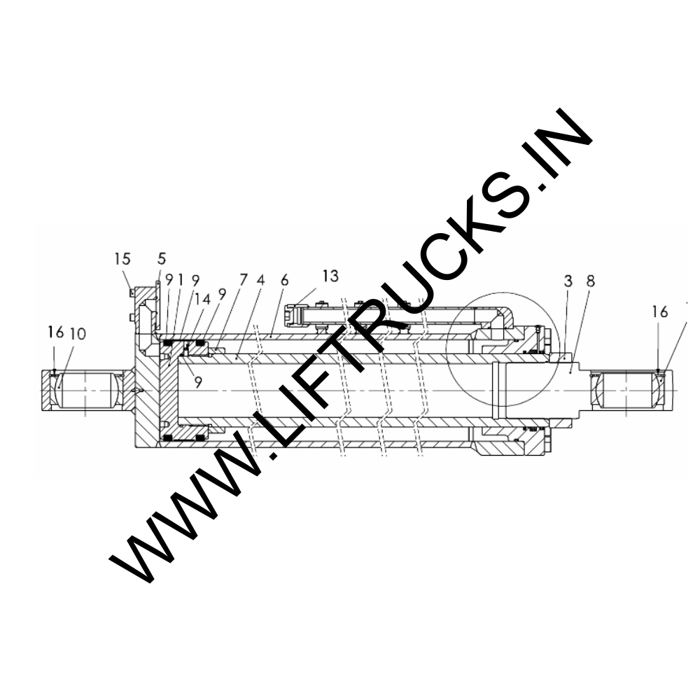 Lifting Cylinder Rod Eye Ball